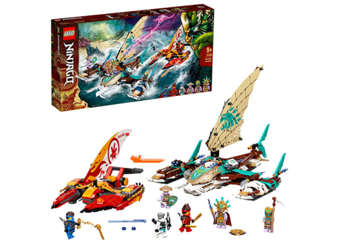 LEGO - Batalia cu catamarane