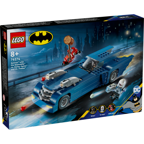Batman™ cu  Batmobile™ vs Harley Quinn™ si Mr. Freeze™ [1]