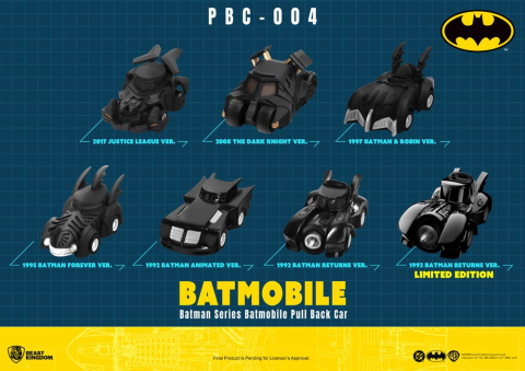 Batman Pull Back Cars Blind Box 6-Pack [3]