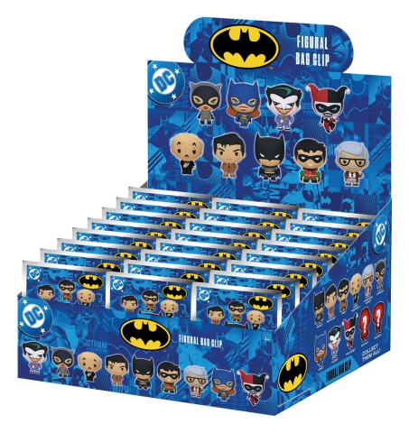 PRECOMENZI - Batman: The Animated Series 3D Foam Bag Clips Series 1 Display (24)