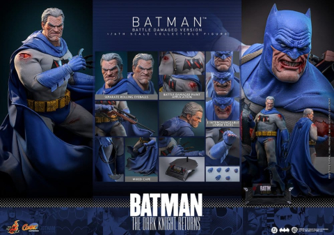 Batman: The Dark Knight Returns Comic Masterpiece Action Figure 1/6 Batman (Battle Damaged Version) 32 cm [24]