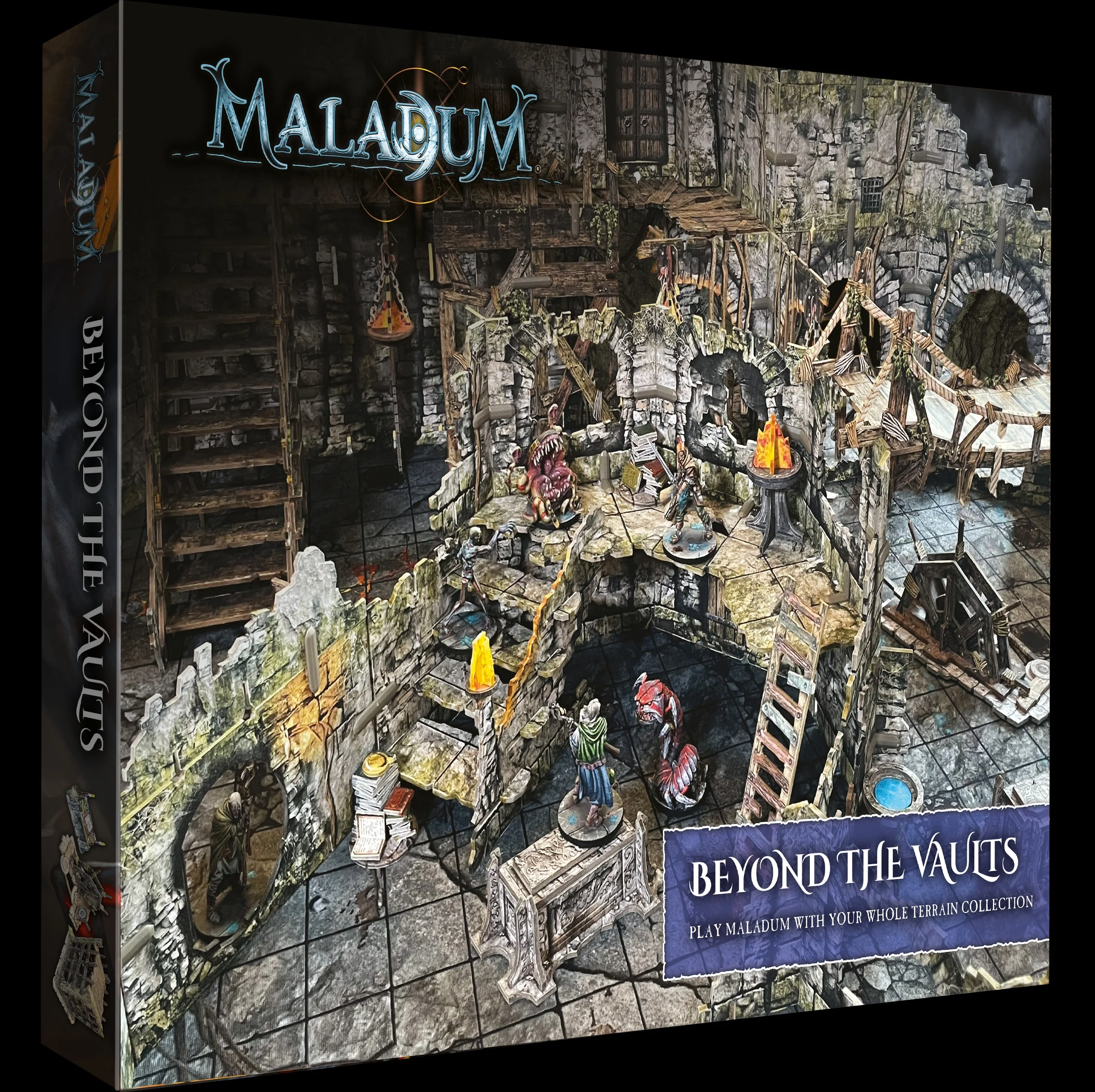 Board Games - Battle Systems - Maladum: Beyond the Vaults