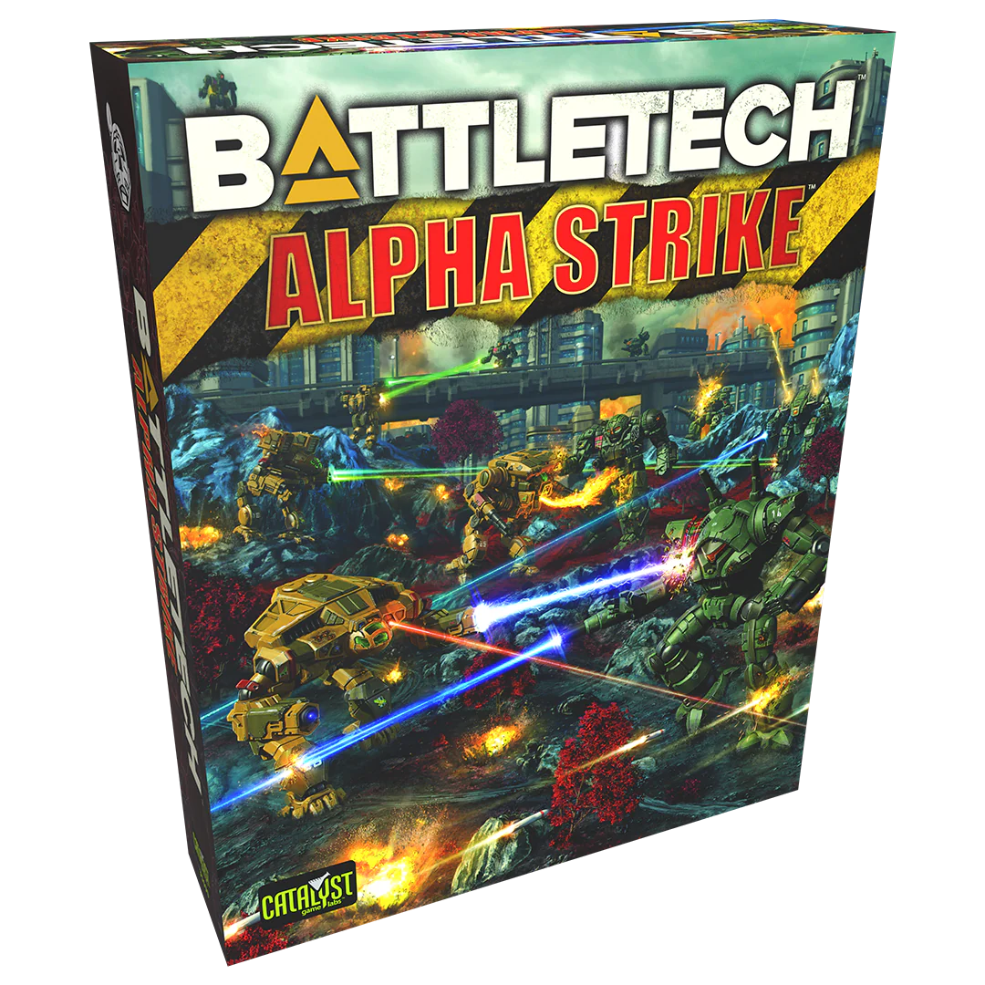 Battletech - BattleTech Alpha Strike Box Set – set miniaturi complet cu reguli, carti si teren
