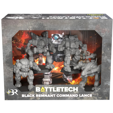 Battletech - BattleTech Black Remnant Command Lance Miniatures Pack
