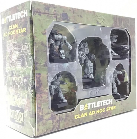 Battletech - BattleTech Clan Ad Hoc Star – extensie 5 OmniMech-uri cu carti Alpha Strike