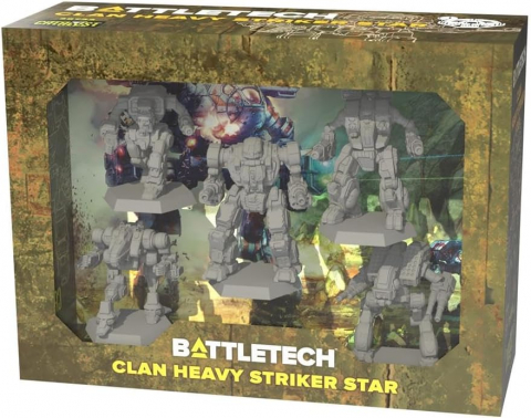 Battletech - BattleTech Clan Heavy Striker Star