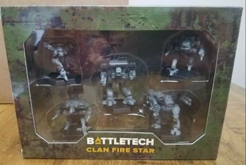 Battletech - BattleTech – ForcePack: Clan Fire Star (Set 5 Mech-uri)