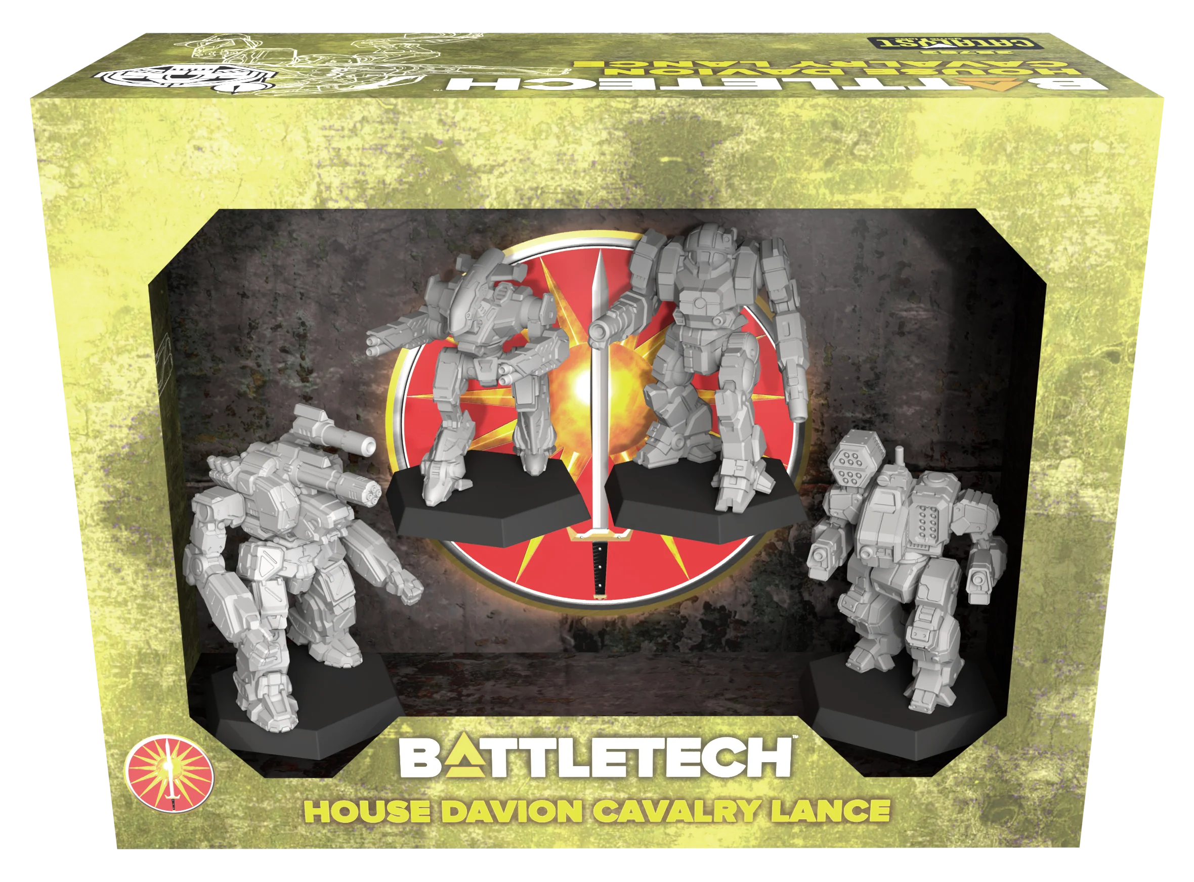 Battletech - BattleTech ForcePack: House Davion Cavalry Lance