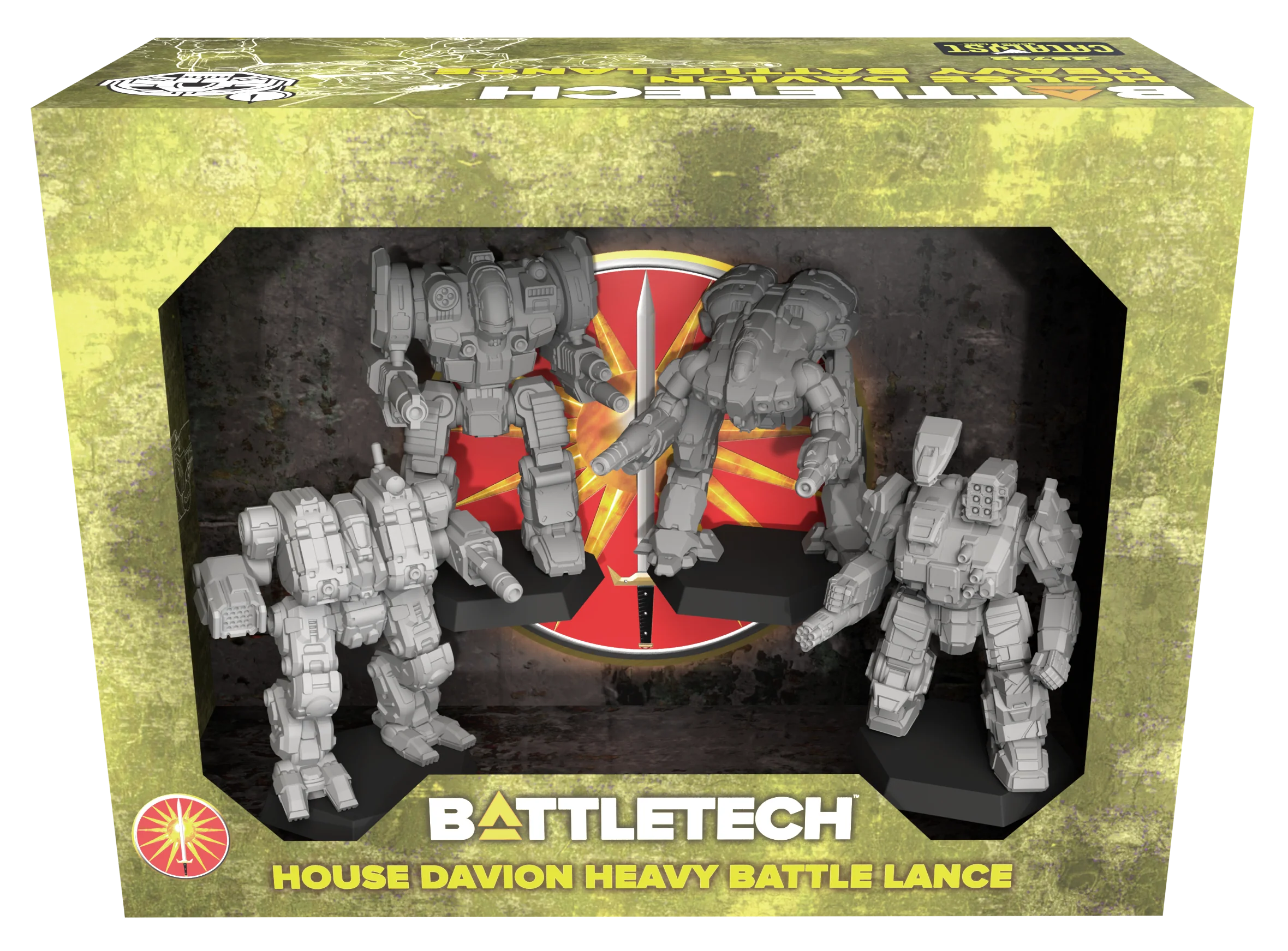 Board Games - Battletech: House Davion Heavy Battle Lance - EN