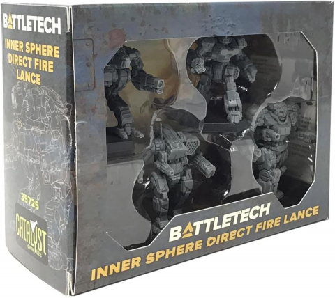 Battletech - BattleTech Inner Sphere Direct Fire Lance – extensie 4 Mech-uri cu Alpha Strike