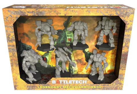 Board Games - BattleTech Legendary Pilots Pack III Miniatures Pack