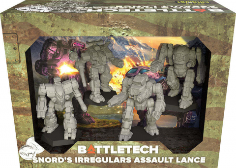 Extensii boardgames - Battletech - Snord's Irregulars Assault Lance