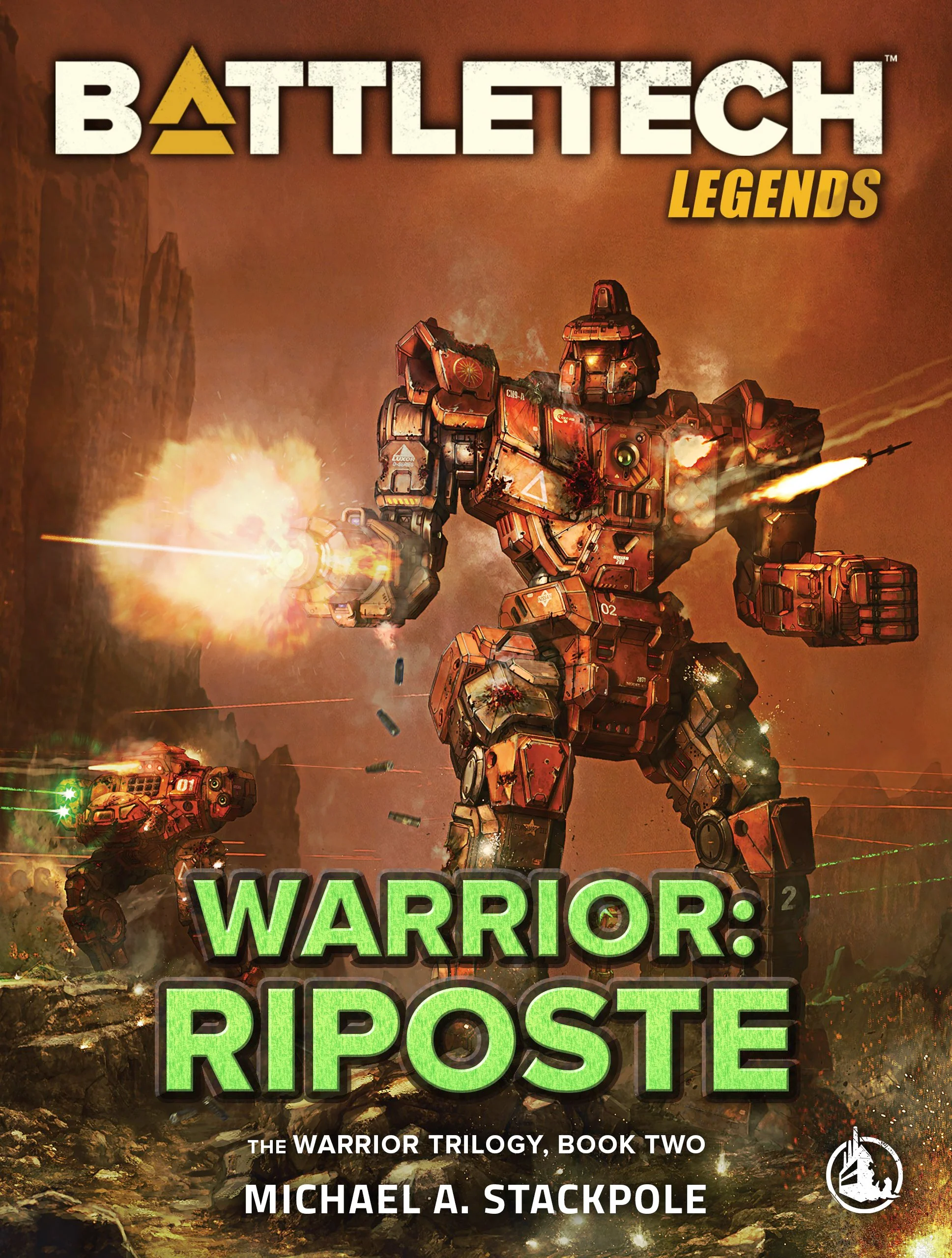 Battletech - Battletech Warrior Riposte Premium Hardback