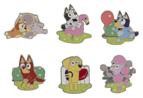 BBC by Loungefly Enamel Pins Bluey Characters Blind Display (12) [1]