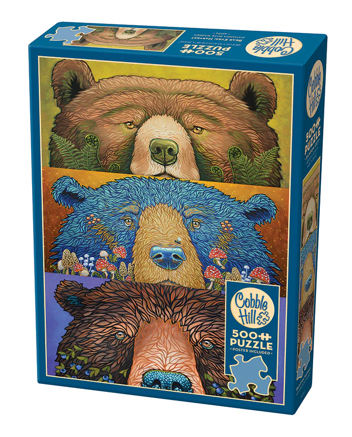 Puzzle - Bear Eyes Harvest – Puzzle 500 piese