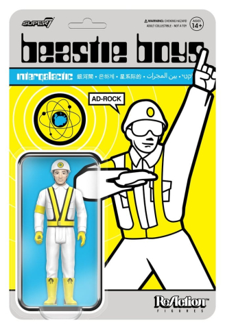 Beastie Boys ReAction Action Figure Wave 04 Ad-Rock (Intergalactic Crossing Guard) [1]