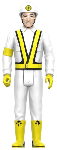PRECOMENZI - Beastie Boys ReAction Action Figure Wave 04 Ad-Rock (Intergalactic Crossing Guard)