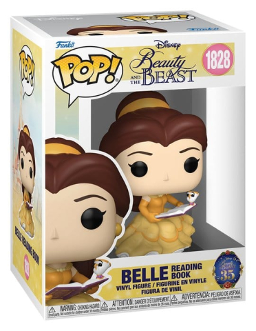 PRECOMENZI - Beauty and the Beast POP! Disney Vinyl Figure Readers- Belle w/Book 9 cm