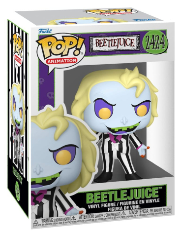 PRECOMENZI - Beetlejuice (Animated) POP! Animation Vinyl Figure Beetlejuice 9 cm