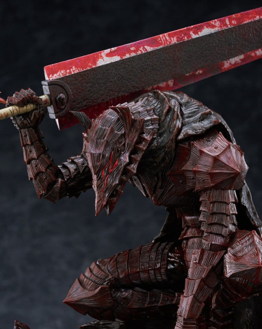 Berserk Pop Up Parade PVC Figure Guts (Berserker Armor): Bloody Paint Ver. L Size 28 cm [8]