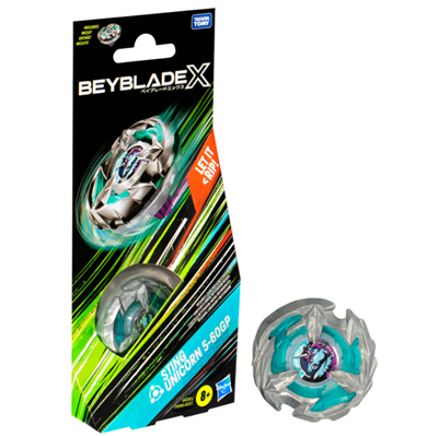 Hasbro - Beyblade X Sting Unicorn 5- 60GP Booster Pack Set