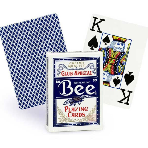Noutati - Bicycle - Bee Jumbo Poker Cards Red/Blue