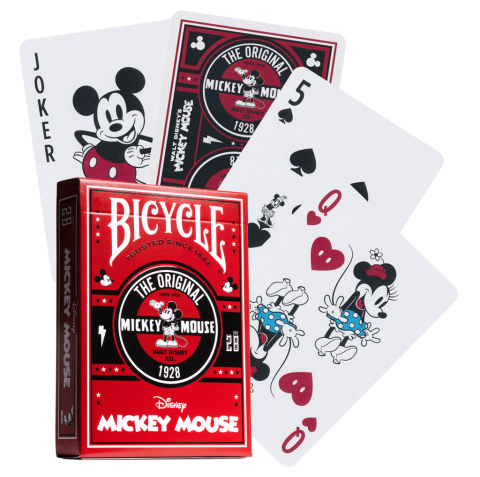 Bicycle – Classic Mickey Mouse Playing Cards [1]