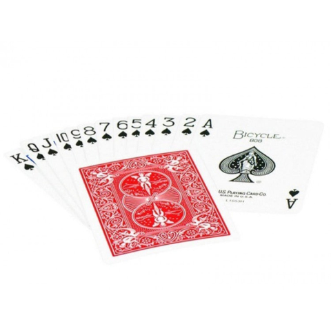 Bicycle – Rider Back Golden Frame Playing Cards (Red / Blue) [3]