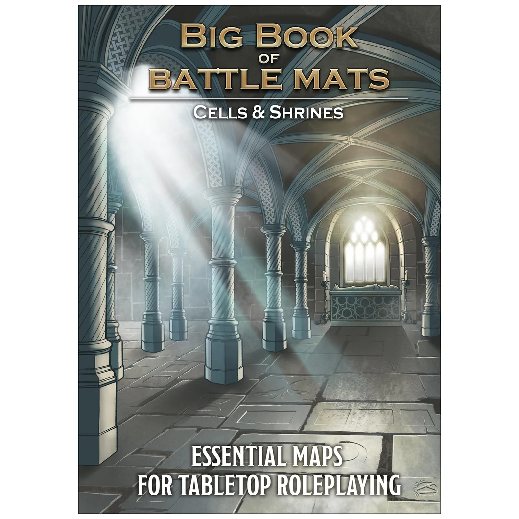 Dungeons and Dragons - Big Book of Battle Mats Cells & Shrines