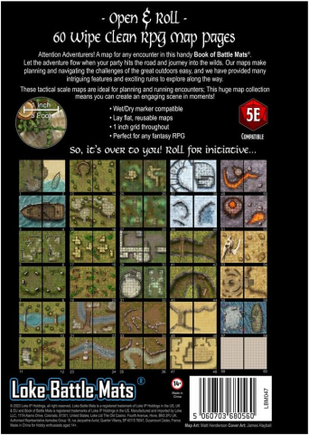 Big Book of Battle Mats: Wrecks & Ruins – Carte cu 60 de harti RPG [1]