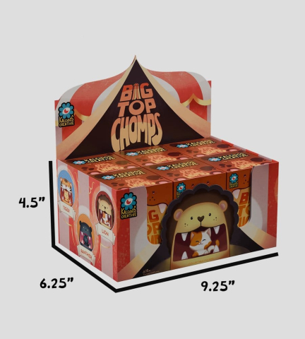 Big Top Chomps Mini Figures S1 6 cm Blind Box Display (6) [5]