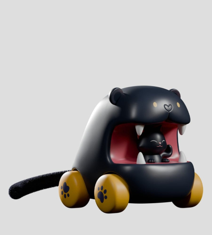 Big Top Chomps Mini Figures S1 6 cm Blind Box Display (6) [4]