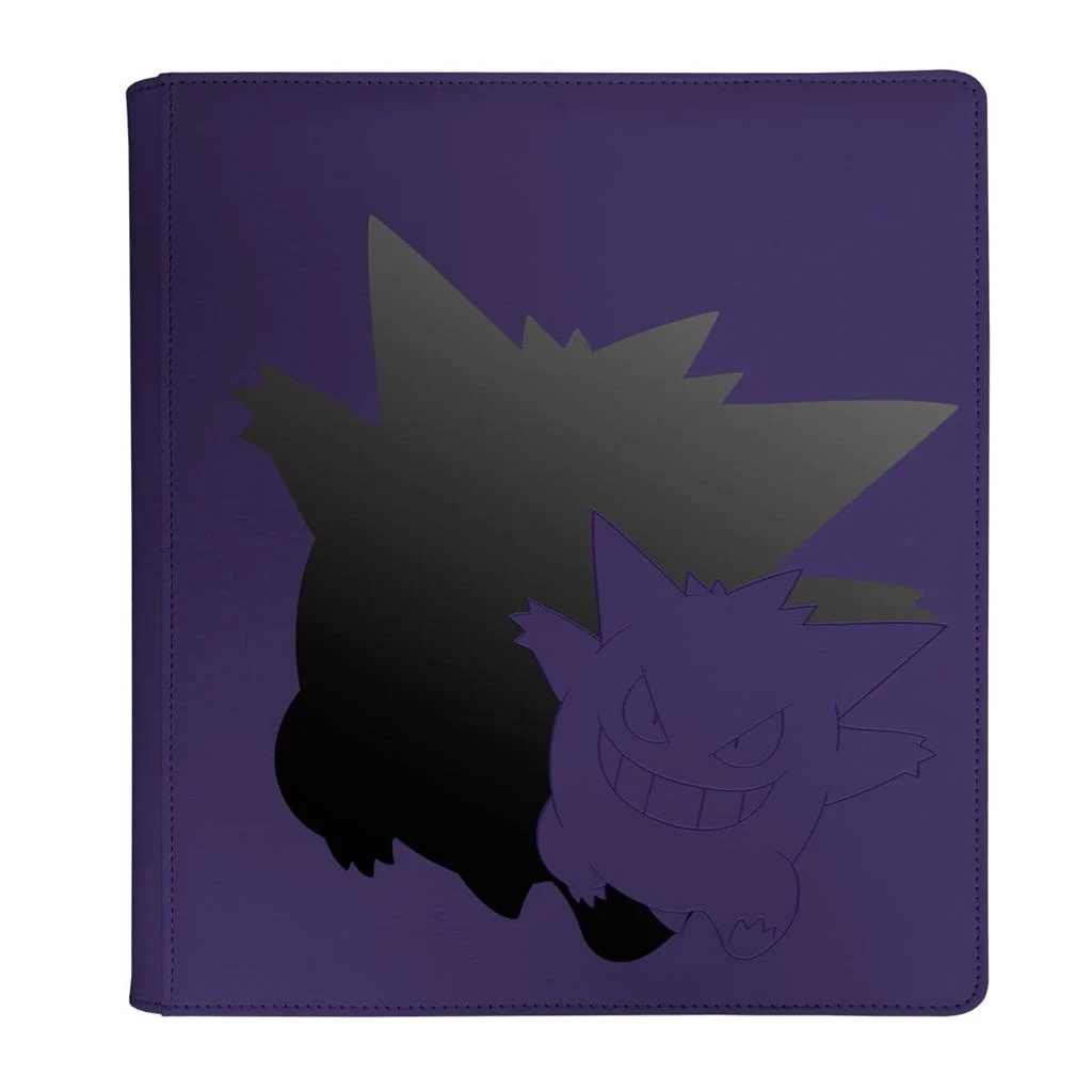 Binder Pokemon Gengar 12-Pocket PRO Ultra Pro zip 480 carti oficial