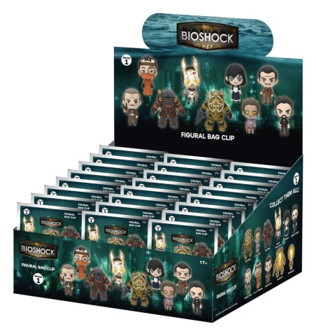 BioShock 3D PVC Bag Clips Series 1 Blind Bag Display (24) [2]