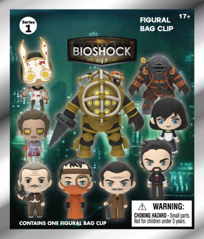 PRECOMENZI - BioShock 3D PVC Bag Clips Series 1 Blind Bag Display (24)