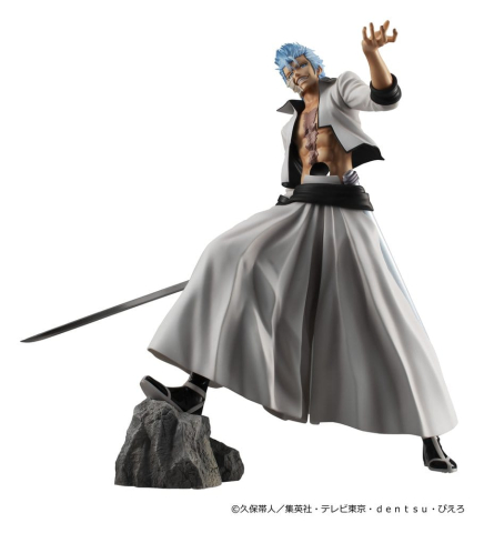 PRECOMENZI - Bleach G.E.M. Series PVC Figure Grimmjow Jaegerjaquez 25 cm (Repeat)