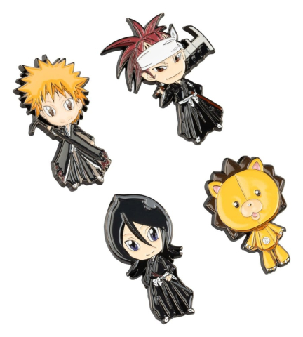 Collectibles - Bleach Pin Badges Set of 4