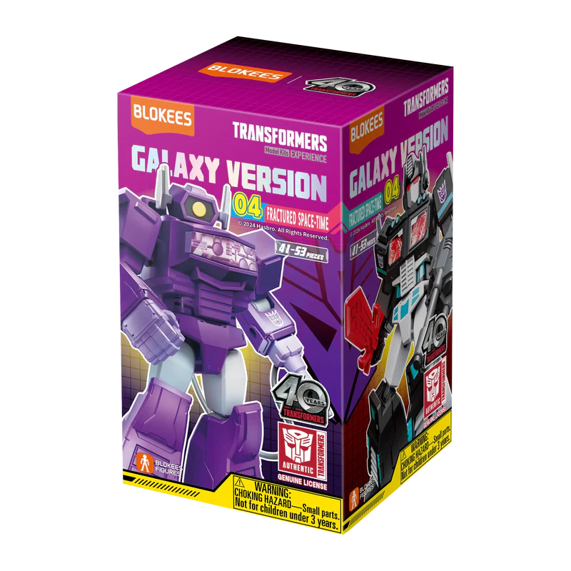 Noutati - Blind Box Figurina de construit Transformers Galaxy Version 04 Fractured Space-Time Blokees