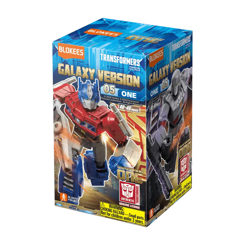 Noutati - Blind Box Figurina de construit Transformers Galaxy Version 05 ONE Blokees