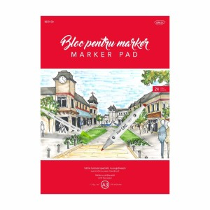 Rechizite, Creativitate, Hobby - BLOC A3 MARKERE 130G 24 COLI BD3130