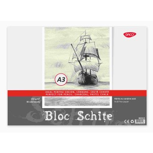 Rechizite, Creativitate, Hobby - BLOC A3 SCHITE 150G 30 FILE DACO BD315