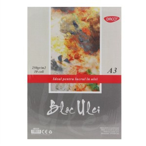 Rechizite, Creativitate, Hobby - BLOC A3 ULEI 250G 10 FILE DACO BD325