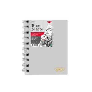 Rechizite, Creativitate, Hobby - BLOC A6 SCHITE 120G 80 FILE DACO BD612
