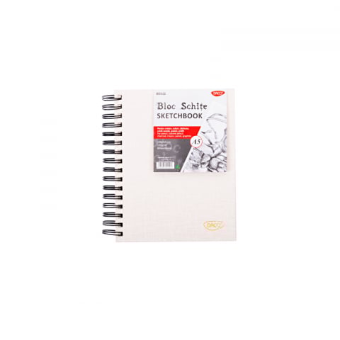Rechizite, Creativitate, Hobby - Bloc schite DACO A5 80 file hartie 120 g/mp spira dubla coperta tare