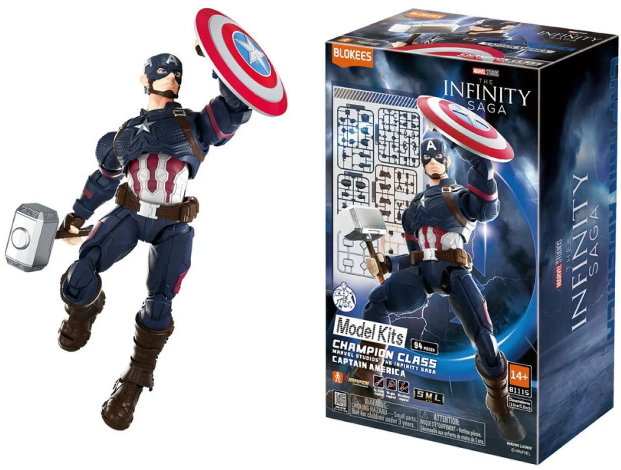 Noutati - Blokees Marvel Captain America Champion Class 03