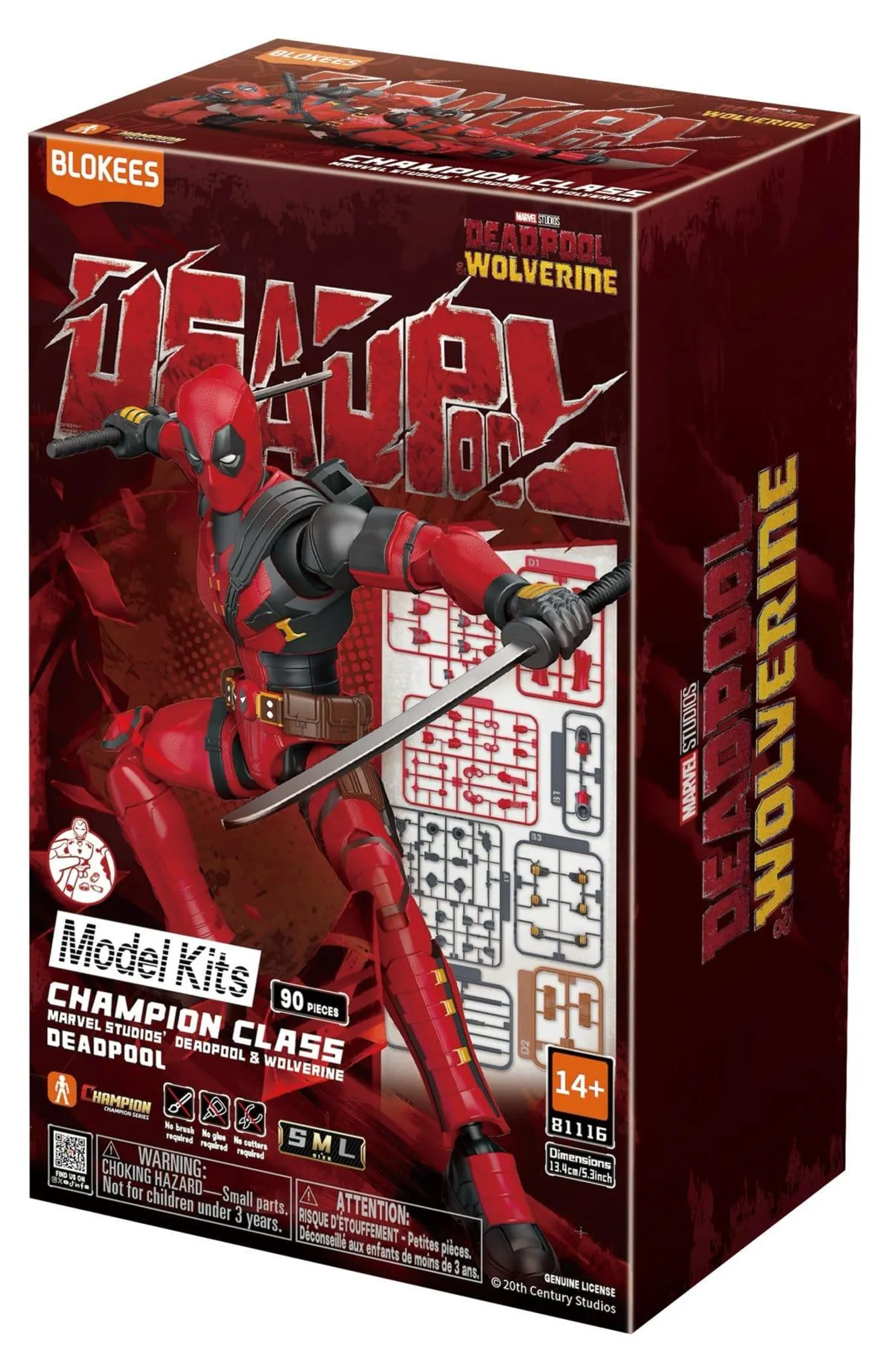 Noutati - Blokees Marvel Deadpool & Wolverine Champion Class 04