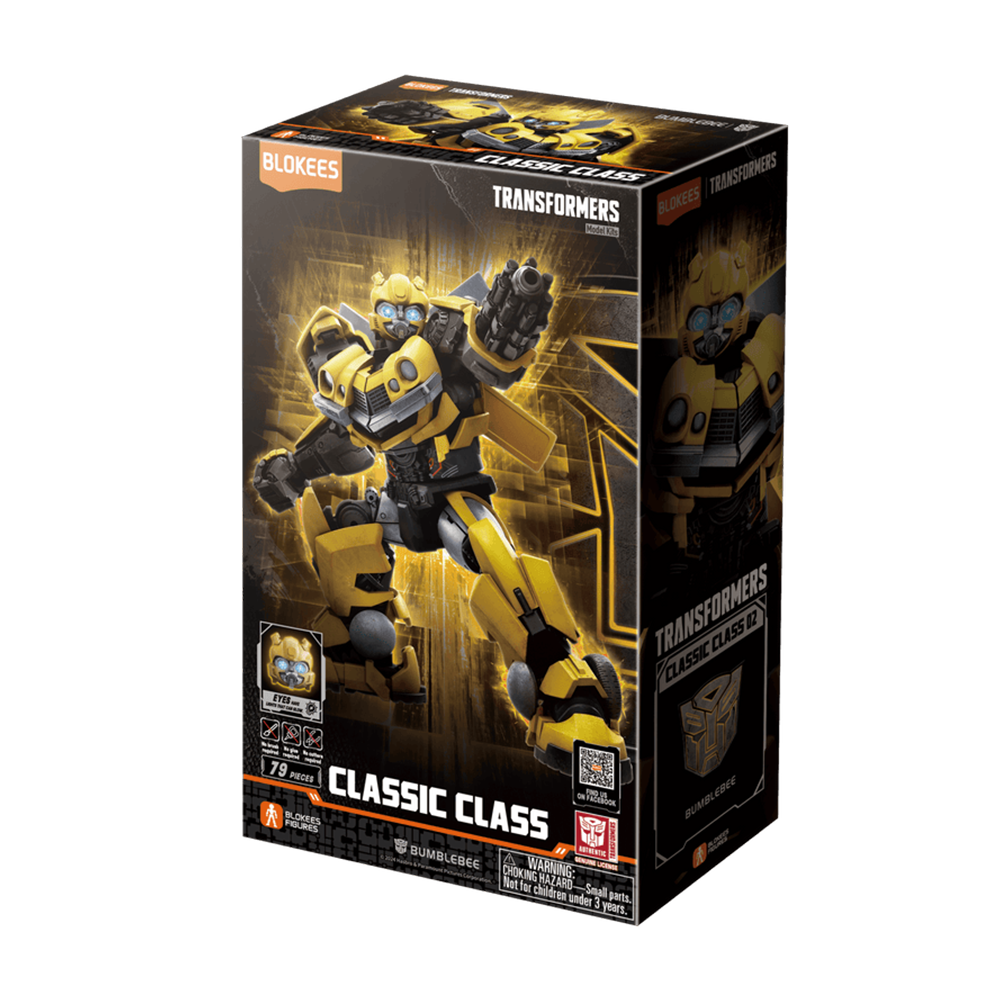 Figurine - Blokees Transformers Classic Bumblebee DIY Model Kit