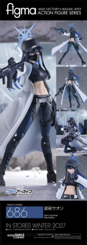 PRECOMENZI - Blue Archive Figma Action Figure Saori Joumae 17 cm