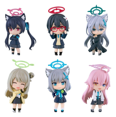 Blue Archive Nendoroid Surprise Mini Figures Blind Box Assortment (6) [8]