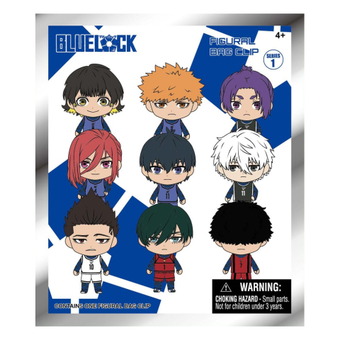 Blue Lock 3D PVC Bag Clips Series 1 Display (24) [0]